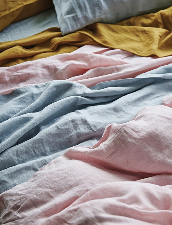 Australian bed linen at it's best. New season sheets in lush linen.