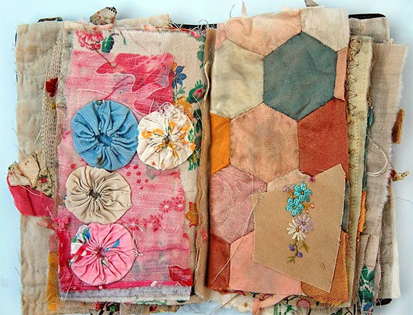 Textile artist Mandy Pattullo fabric collage