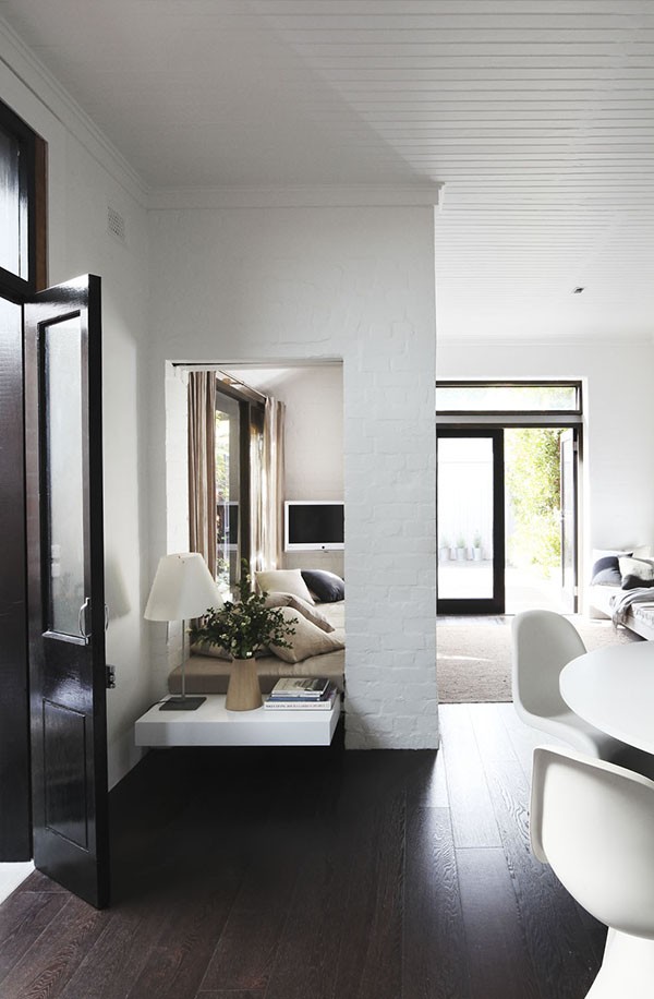 House tour. Whiting Architects - an award winning Melbourne practice - designed this handsome monochromatic home.