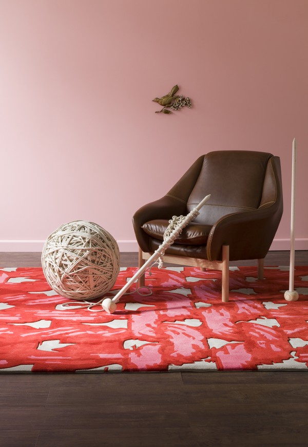 PURLS OF WISDOM rug designed by Petrina Turner for Designer Rugs
