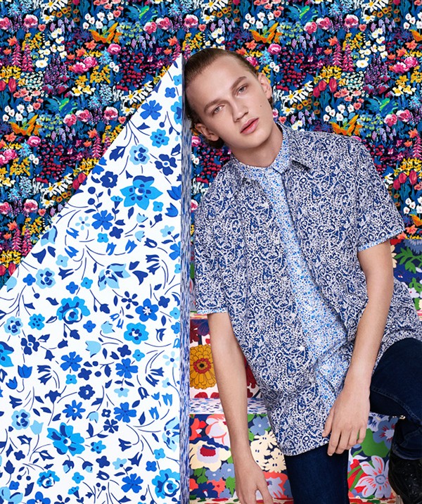 Liberty for Uniqlo. Heritage florals from the Liberty archives with Uniqlo’s forward-thinking reactive design