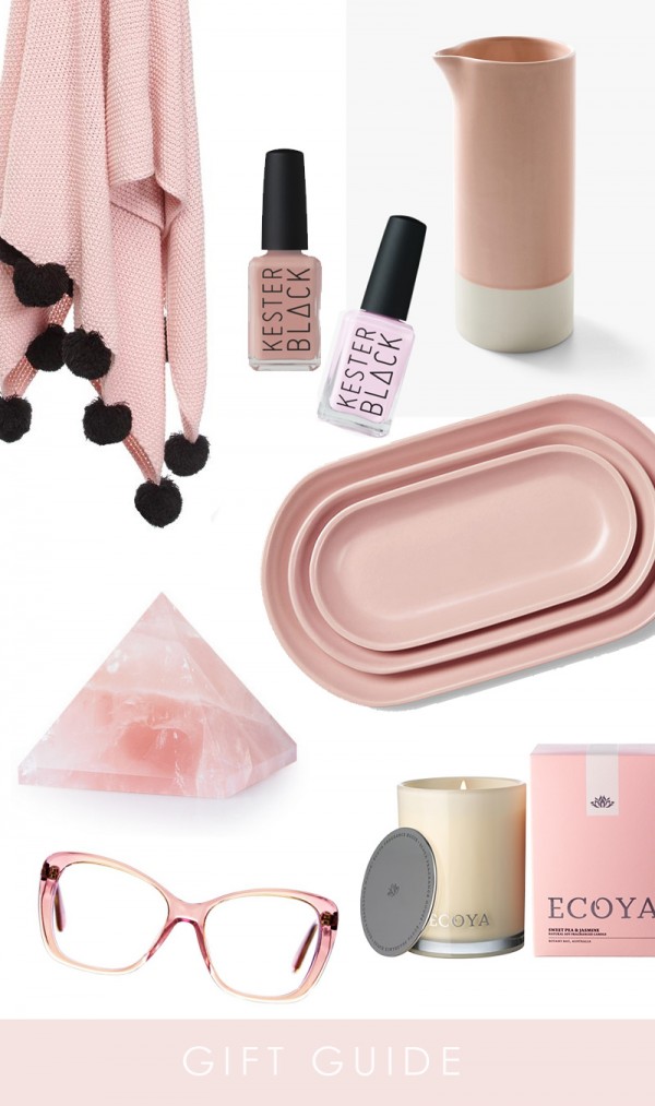 We Are Scout pink and blush gift guide