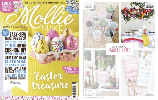 We Are Scout craft tutorial featured in Mollie Makes magazine March 2016