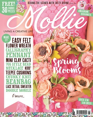 We Are Scout tutorial featurd in Mollie Makes magazine April 2016
