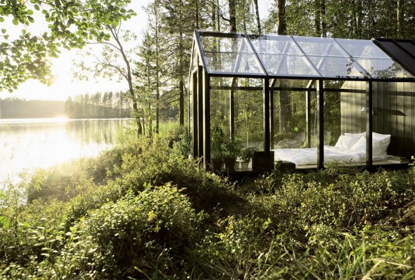 Prefab Greenhouse turned Summer House in Finland