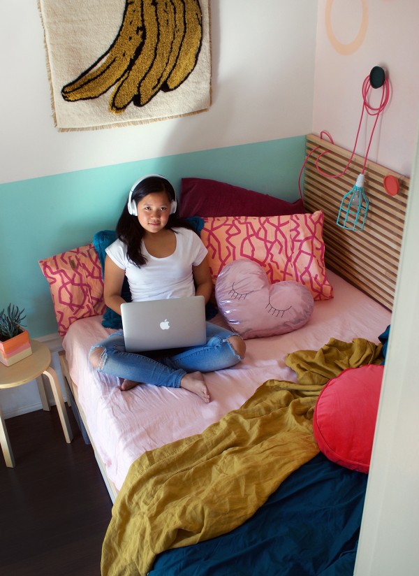 This teen retreat is so small that only Harry potter's cupboard under the stairs can compete in scale. Fantastic tips on how to best utilise space and maximise storage.