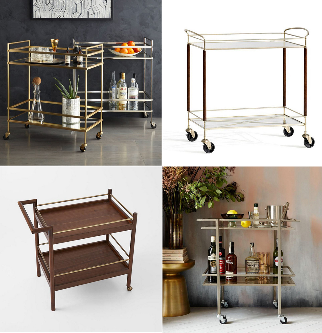 TREND SCOUT Why every home needs a bar cart We Are Scout