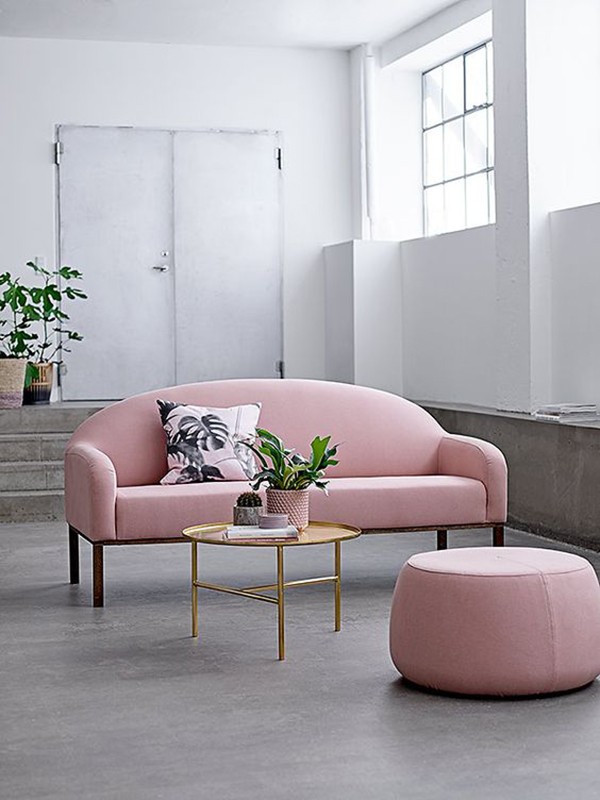 Rose quartz is still madly trending. Get on board with a soft pink sofa. We've rounded up 10 of the best, and tell you where to buy them.