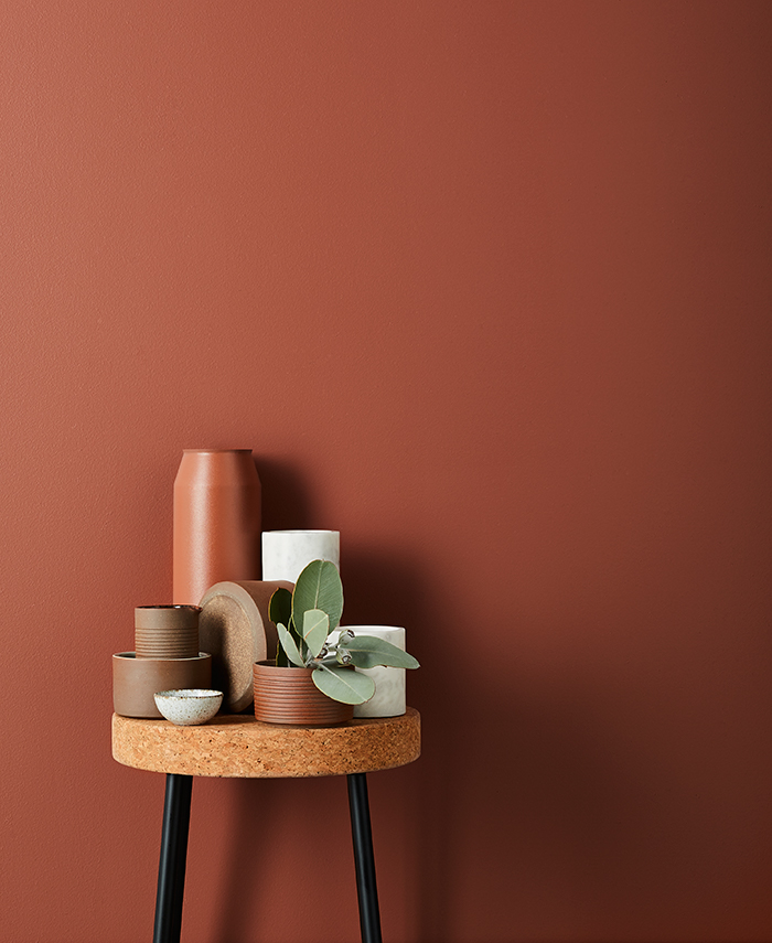 Lightly Cinnamon homewares. Beautiful colour palette including retro terracotta.