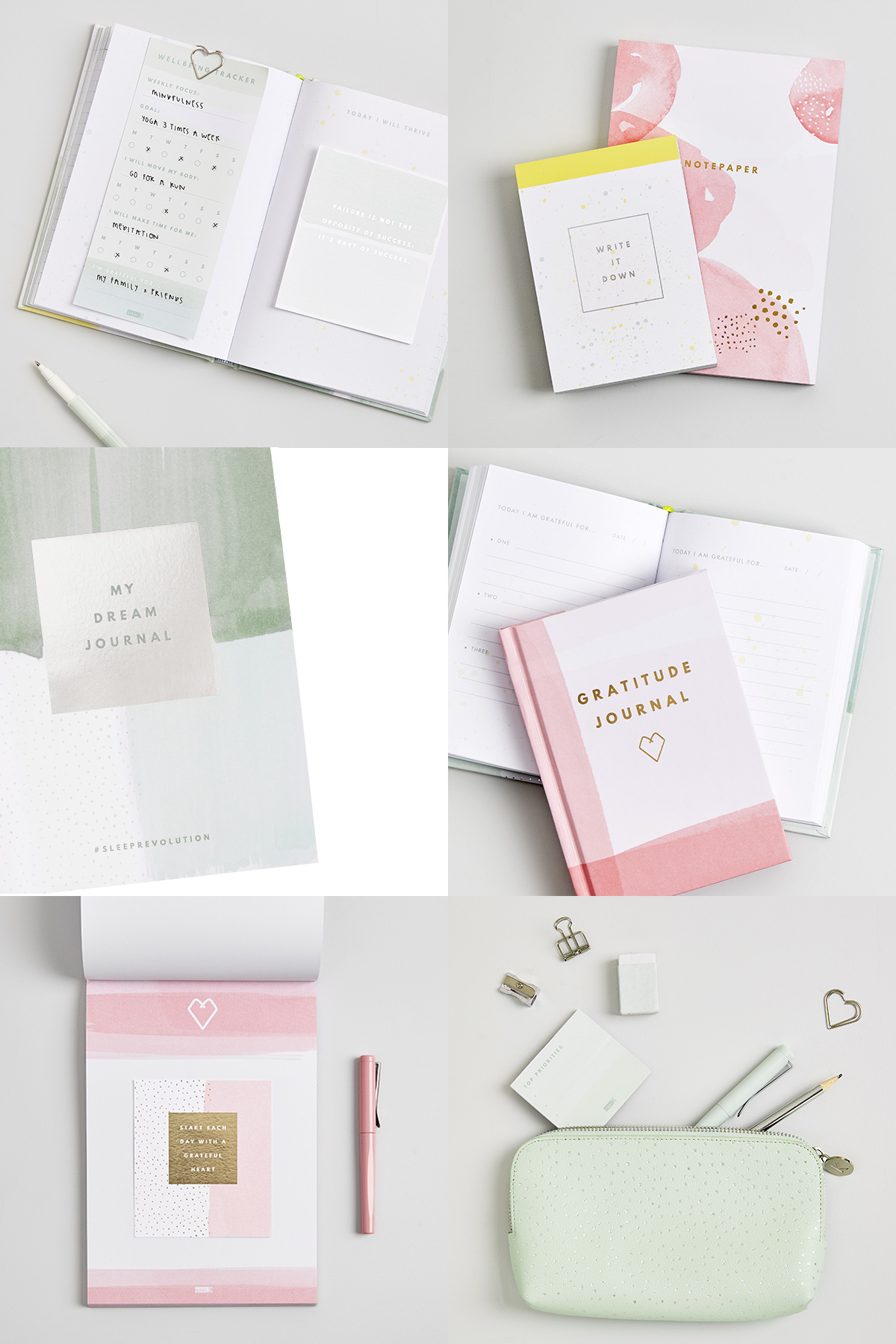 The gorgeous kikki.K Arianna Huffington Thrive collection