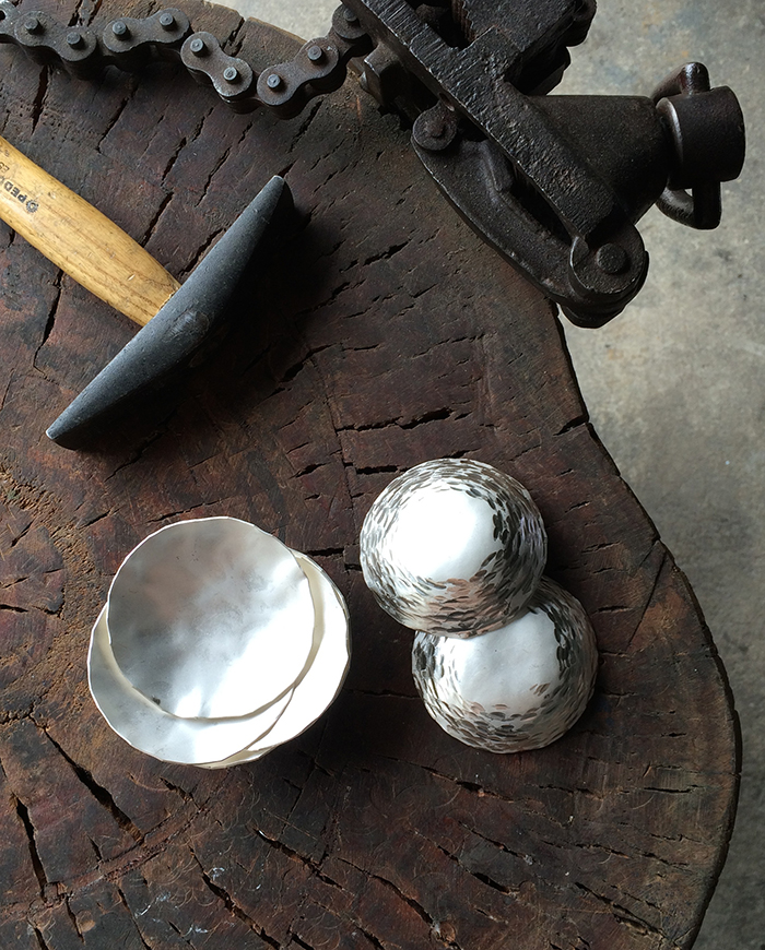 Alison Jackson silversmith - studio visit and interview