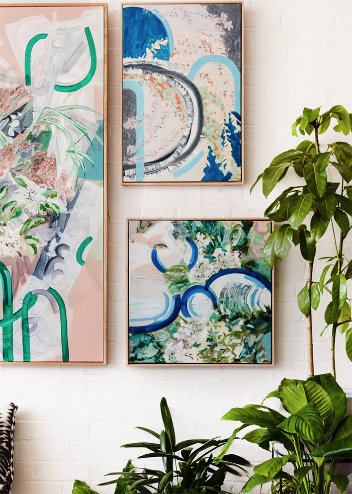 Melbourne artist Amy Wright exhibiting at Ivy Muse Botanical Emporium