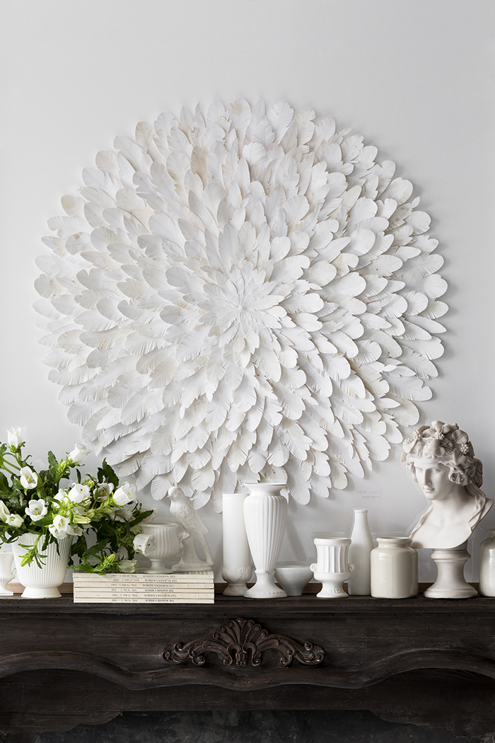 Mondocherry layered hand cut paper art. Photo by Martina Gemmola.