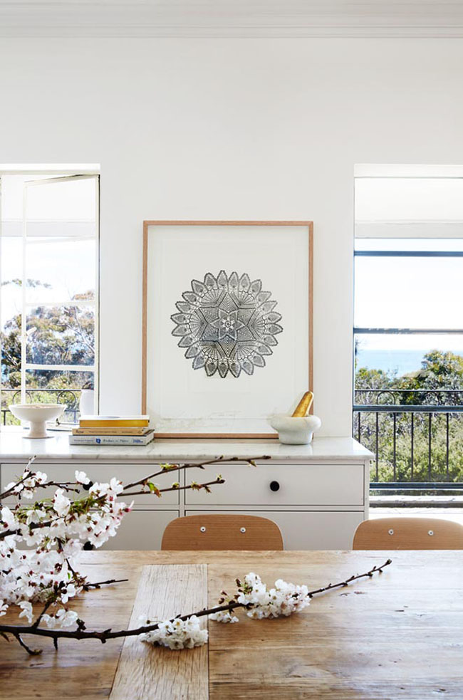 The Lumier Art + Co House - holiday rental. Art by Emma Cleine.