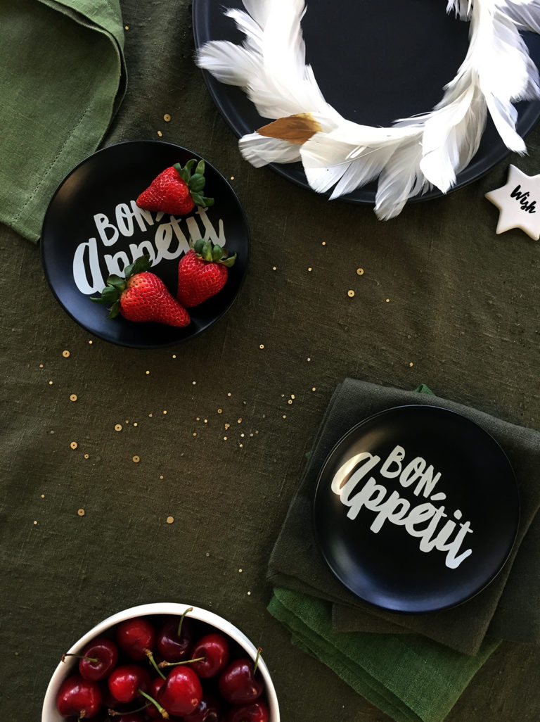 How to style a stunning black Christmas table setting We Are Scout