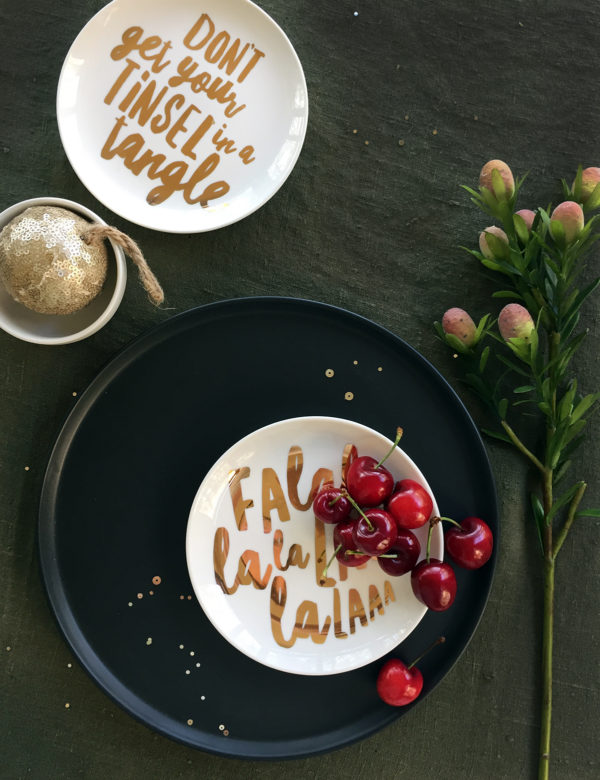 How to style a stunning black Christmas table setting We Are Scout