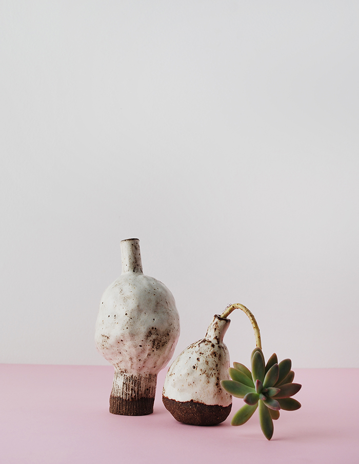 stunning handmade ceramics, beautifully styled