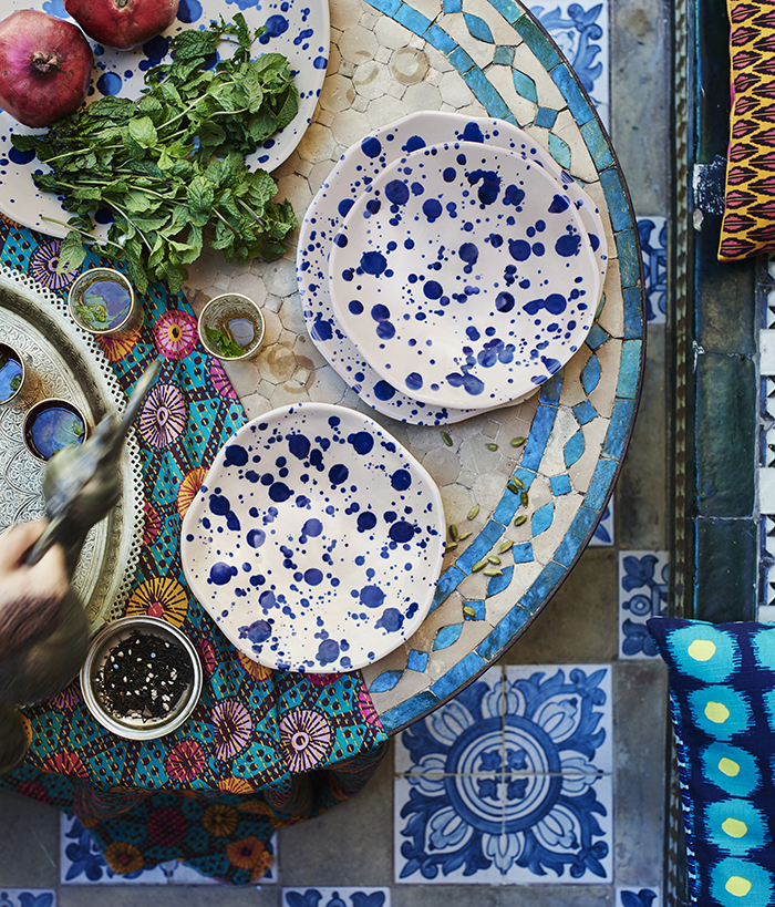 Brilliant pattern and colour in IKEA's JASSA - a new handmade range 