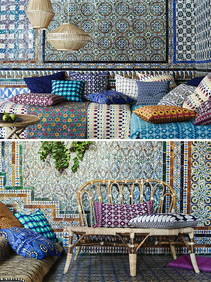 Brilliant pattern and colour in IKEA's JASSA - a new handmade range 