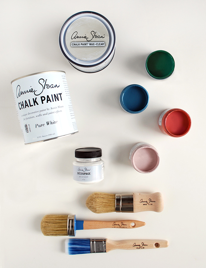 Annie Sloan products for IKEA hack