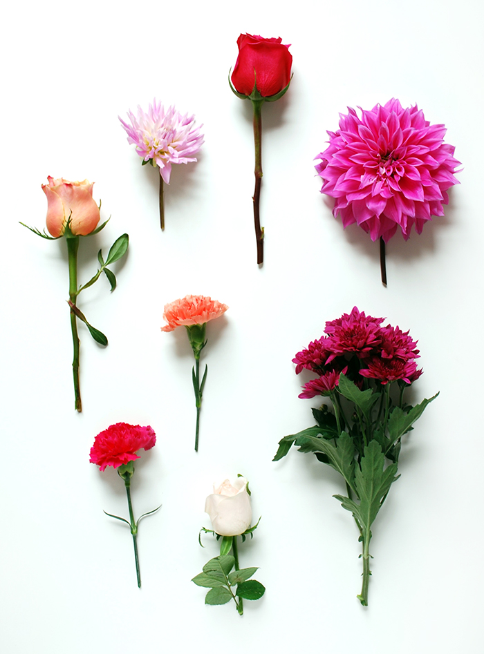 DIY fresh flower garland - step by step guide