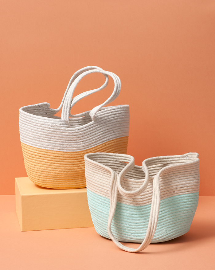 How to make a rope tote