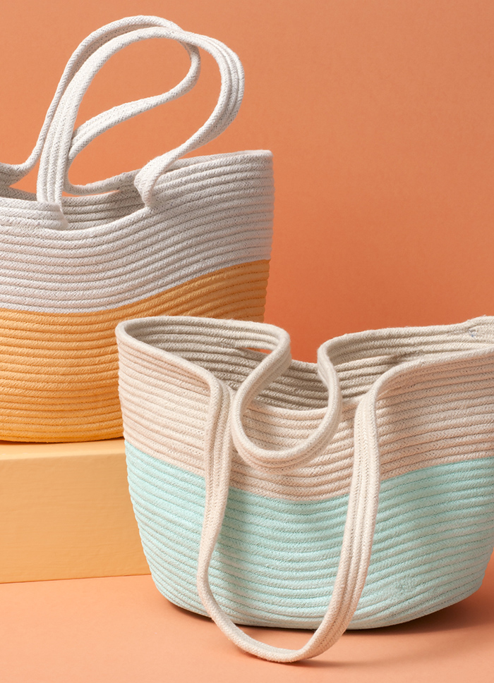 How to make a rope tote