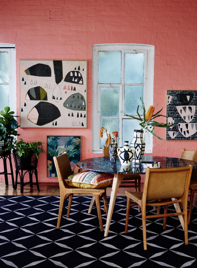 Fresh ways to display your Australian art at home. Dress your walls, your floors and little nooks