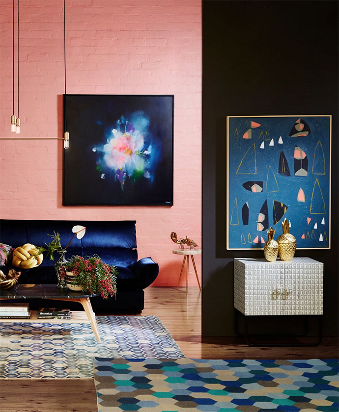 Fresh ways to display your Australian art at home. Dress your walls, your floors and little nooks