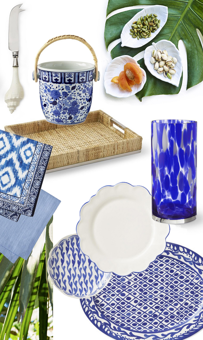 The Williams Sonoma x Aerin Lauder collection is inspired by her family’s iconic Palm Beach home