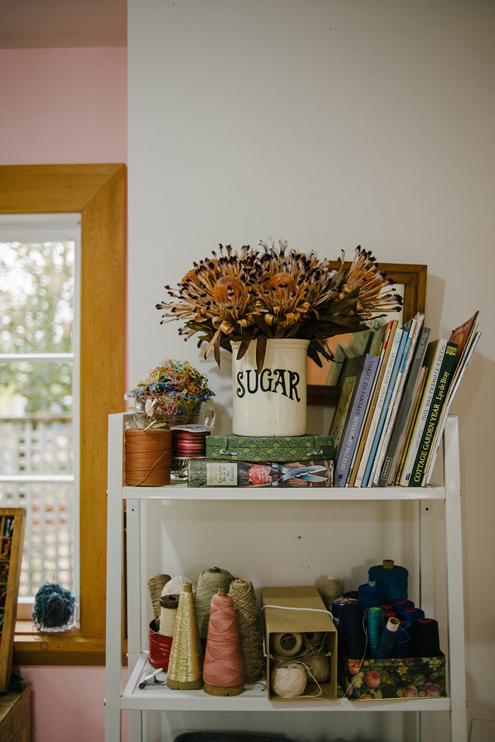 Studio tour with NZ textile artist Fleur Wood