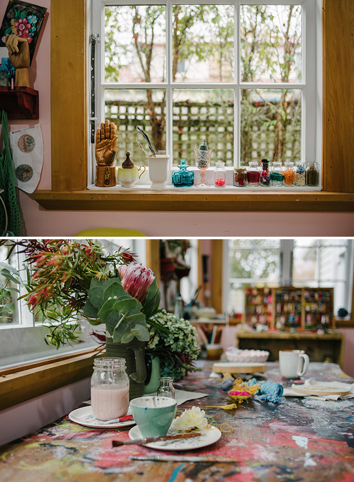 Fleur Woods' studio tour