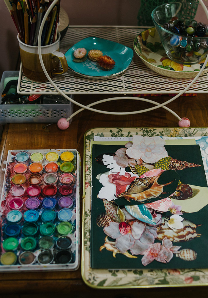 Studio tour with NZ textile artist Fleur Wood