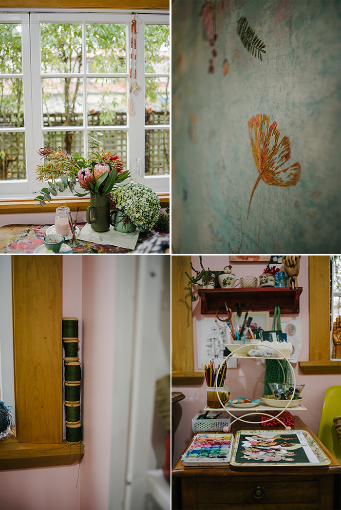 Fleur Woods' studio tour