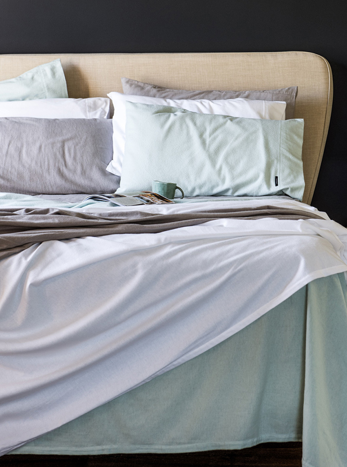 layer your bed for winter with flanelette sheets