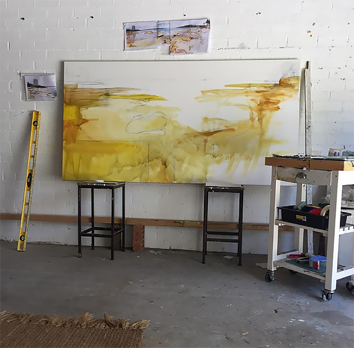 Studio visit with artist Amanda Tye