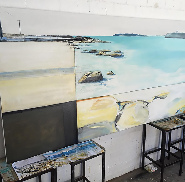 Studio visit with artist Amanda Tye