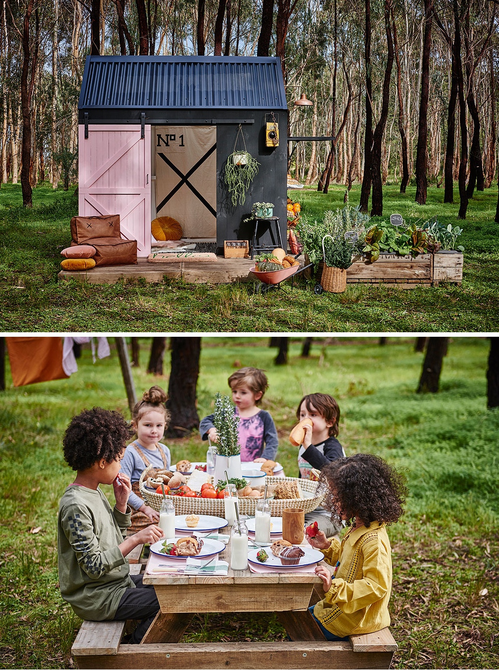 How adorable is this! Best cubby house ever