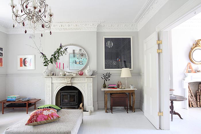 An eclectic London home