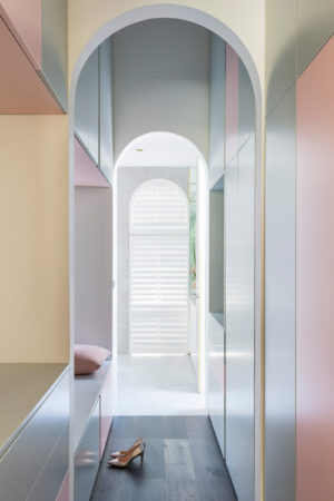 Pastel interiors