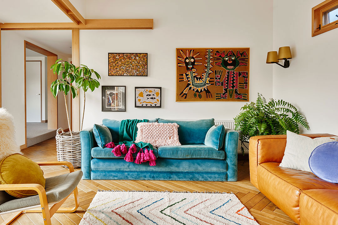 The colourful home of Kip & Co's Hayley Pannekoecke