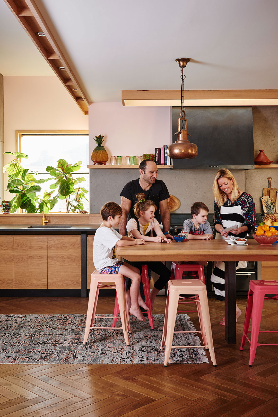 The colourful home of Kip & Co's Hayley Pannekoecke