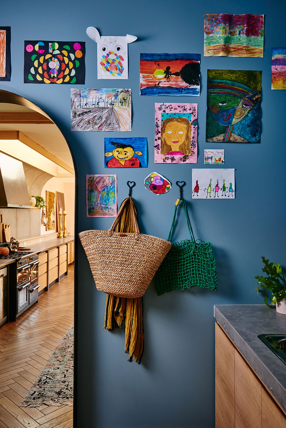 The colourful home of Kip & Co's Hayley Pannekoecke