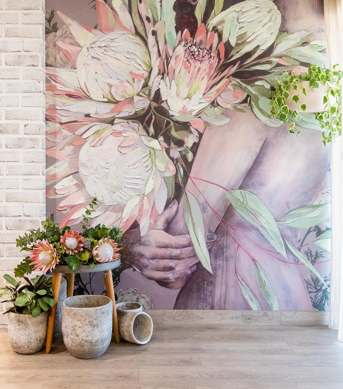 The wallpaper art murals collection by Jessica Watts