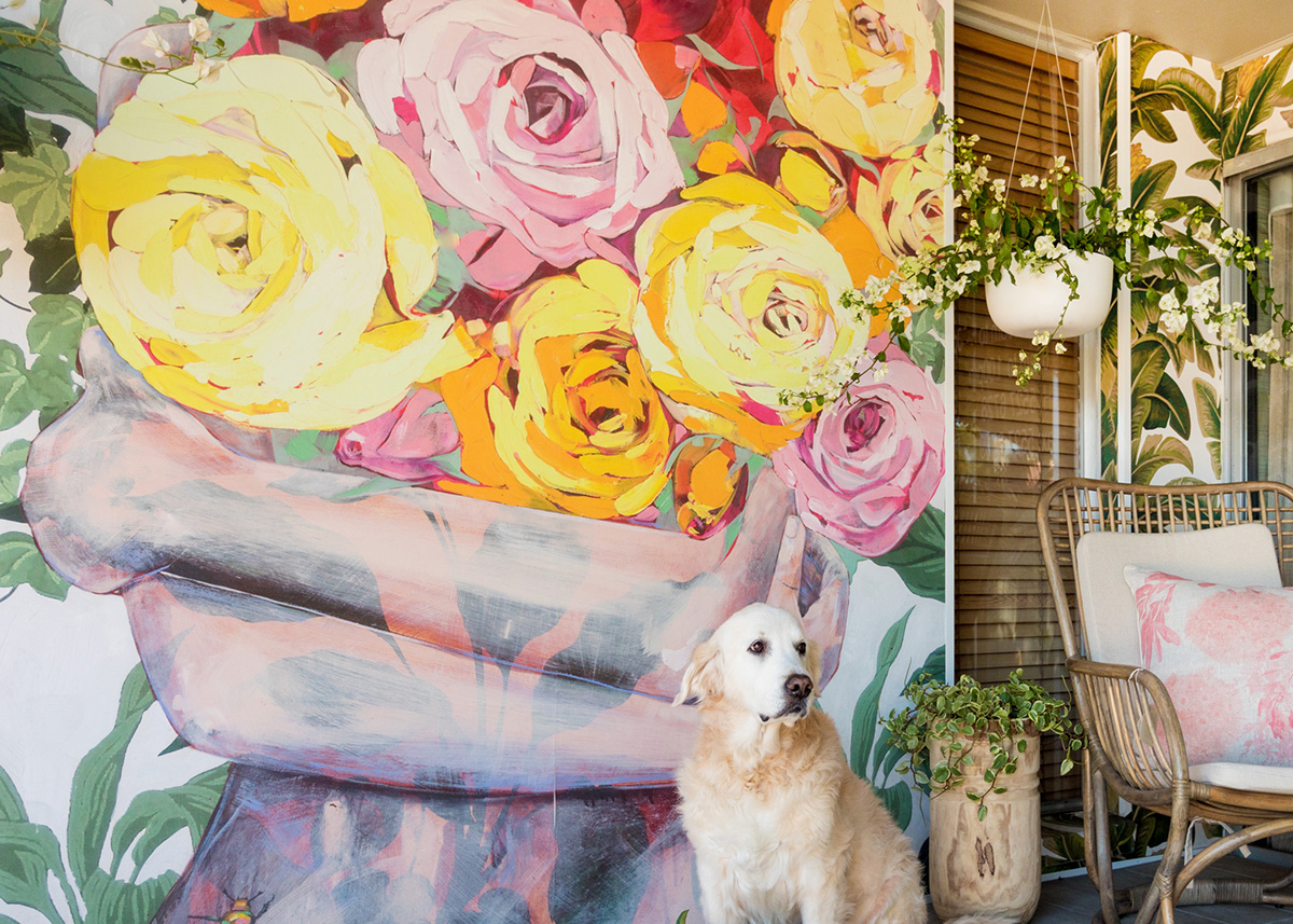 The wallpaper art murals collection by Jessica Watts