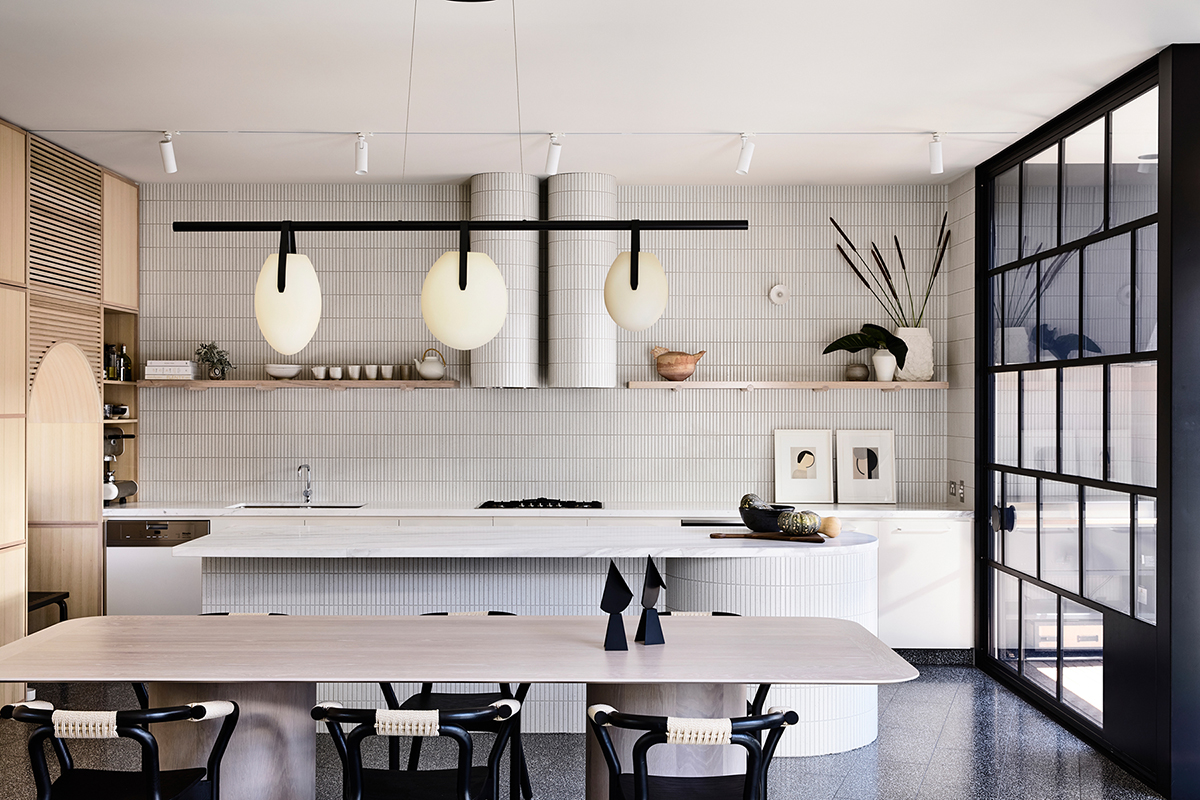 Dulux Colour Awards 2019 Residential Interior winner - Caroline House designed by architects Kennedy Nolan