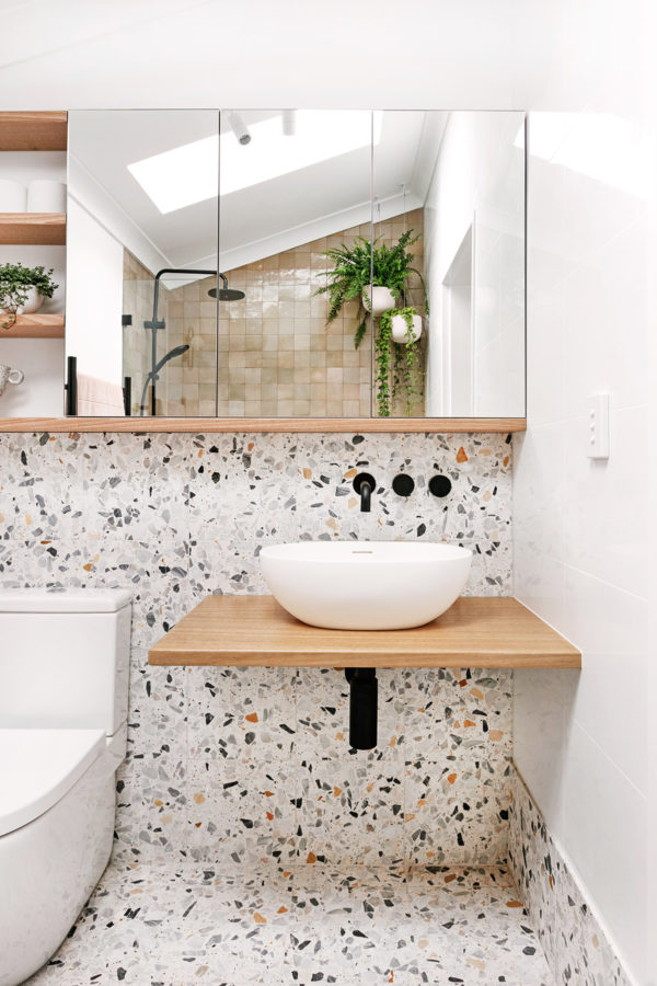 My bathroom renovation - Moroccan Zellige and Terrazzo - We Are Scout