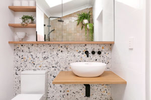 My bathroom renovation - Moroccan Zellige and Terrazzo - We Are Scout