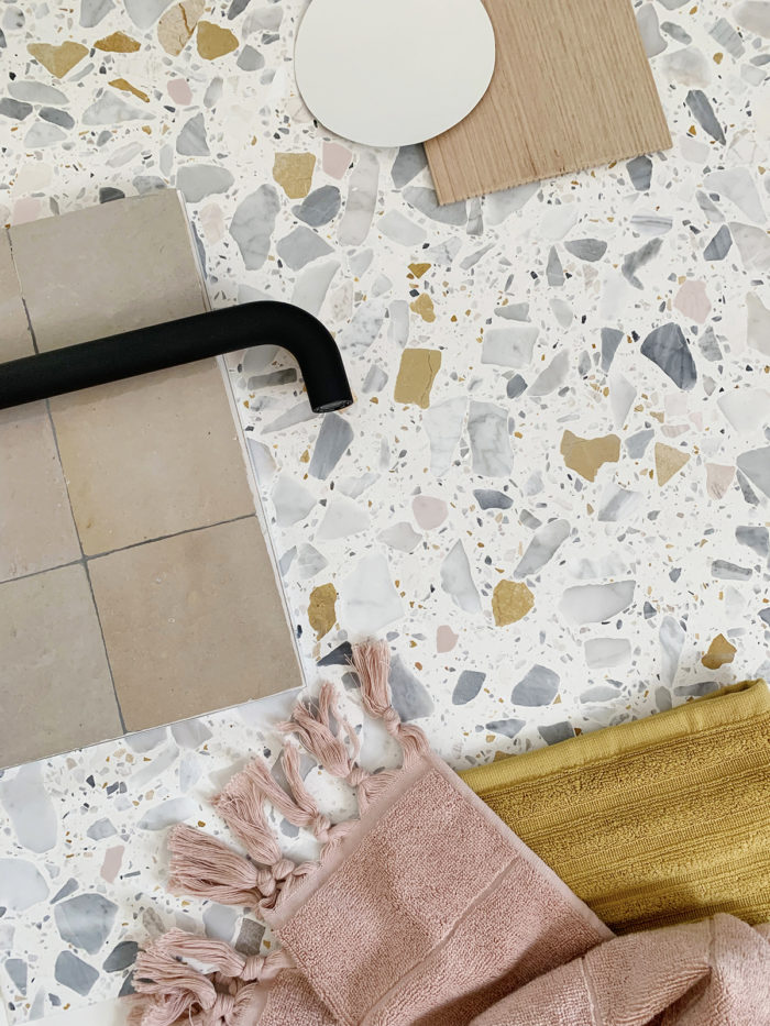 My bathroom renovation - terrazzo and Moroccan zellige tile heaven - We Are Scout