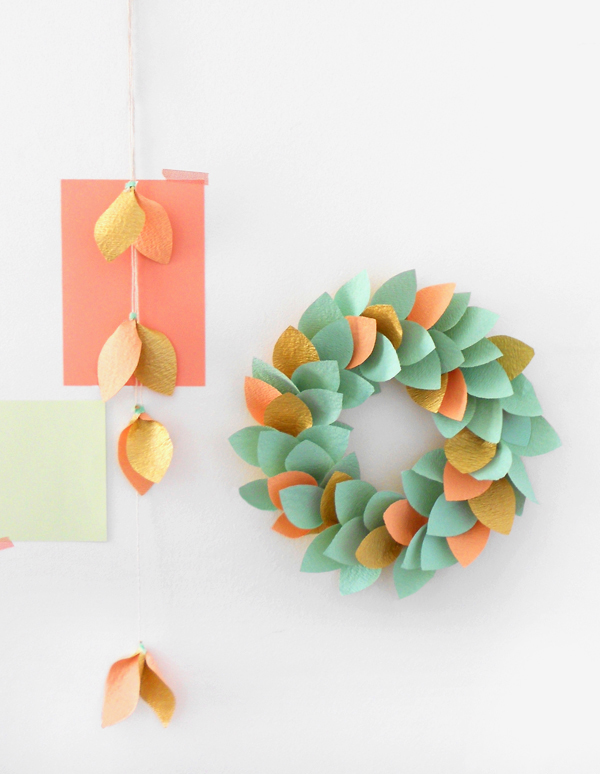 Make a Paper Wreath